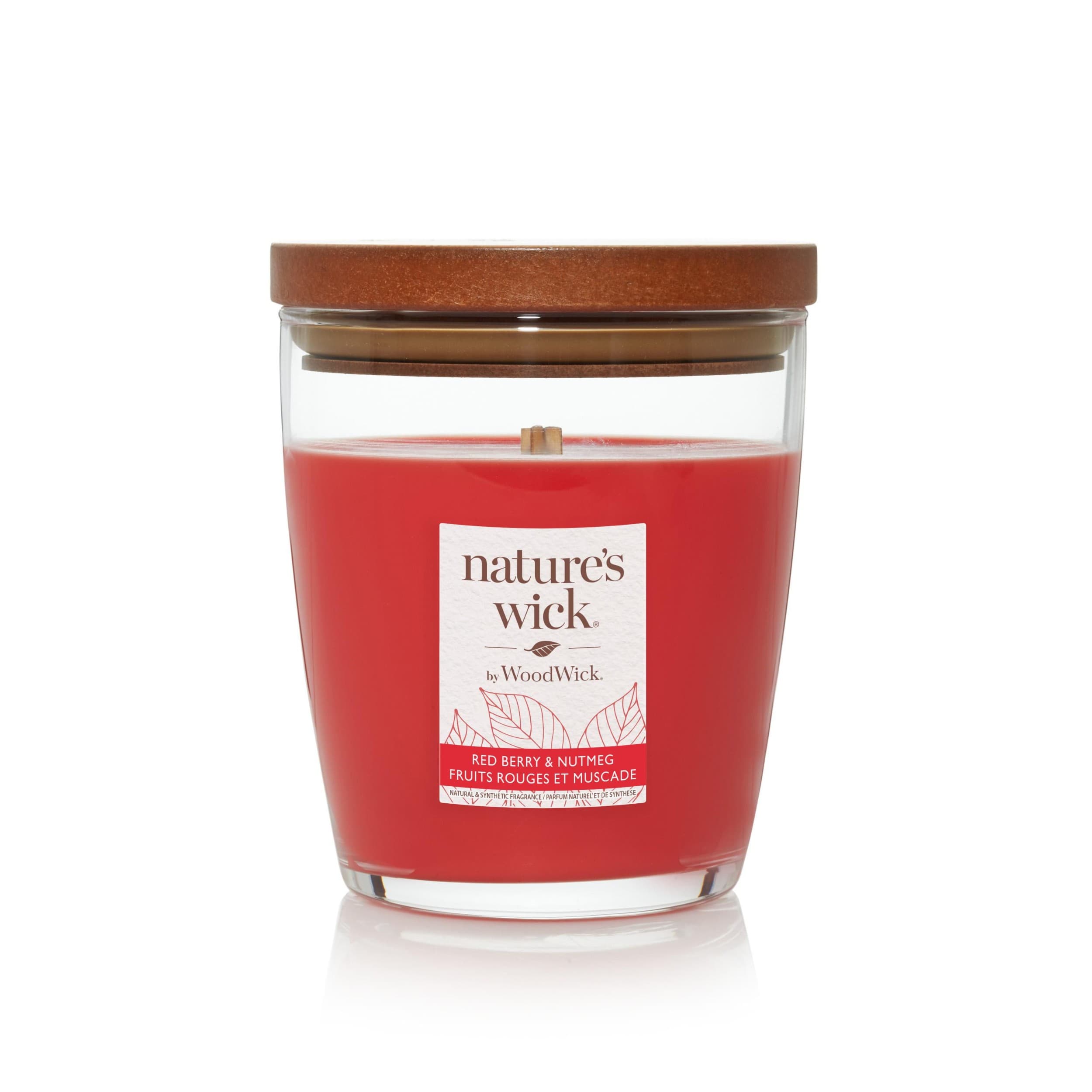 Wood Wick Nature's Wick Tumbler střední Redberry&Nutmeg