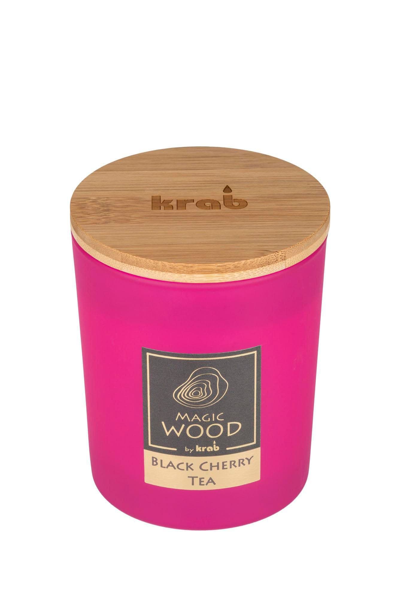 Krab Svíčka Magic Wood Black Cherry Tea 300g