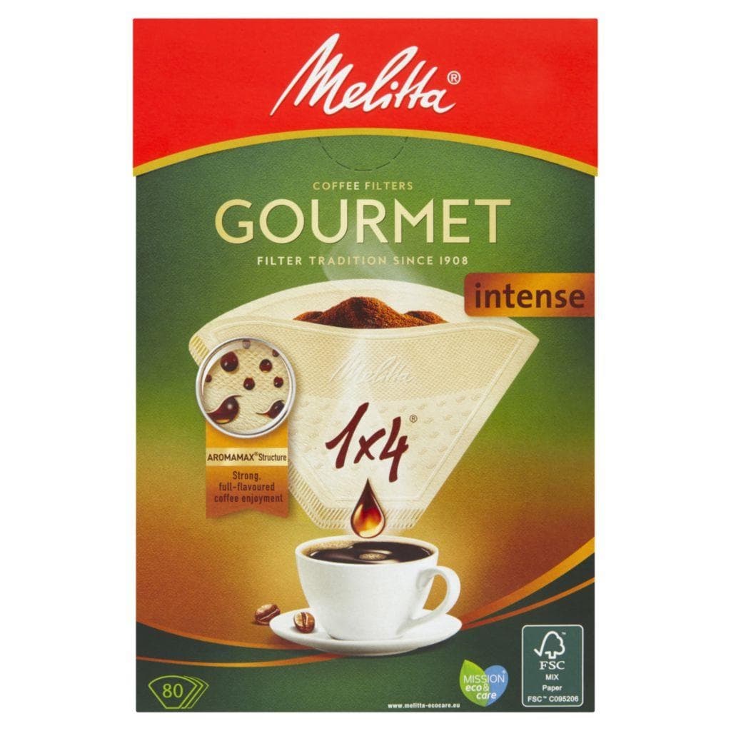Melitta filtry Gourmet intense 1x4 80 ks