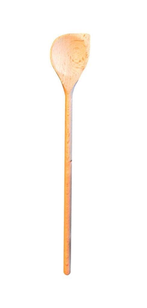 Dřevotvar Vařečka s rohem kulatá dřevěná 30cm