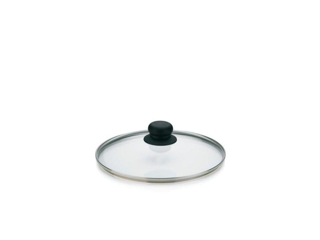 Poklice skleněná 18 cm