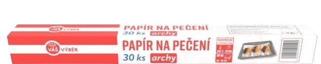 Váš Výběr Pečicí papír archy 30ks