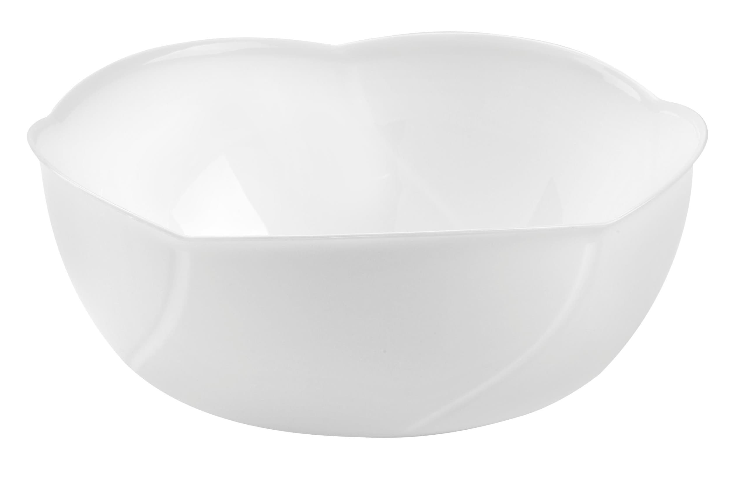 Heidrun Mísa kulatá průměr 30 cm bílá