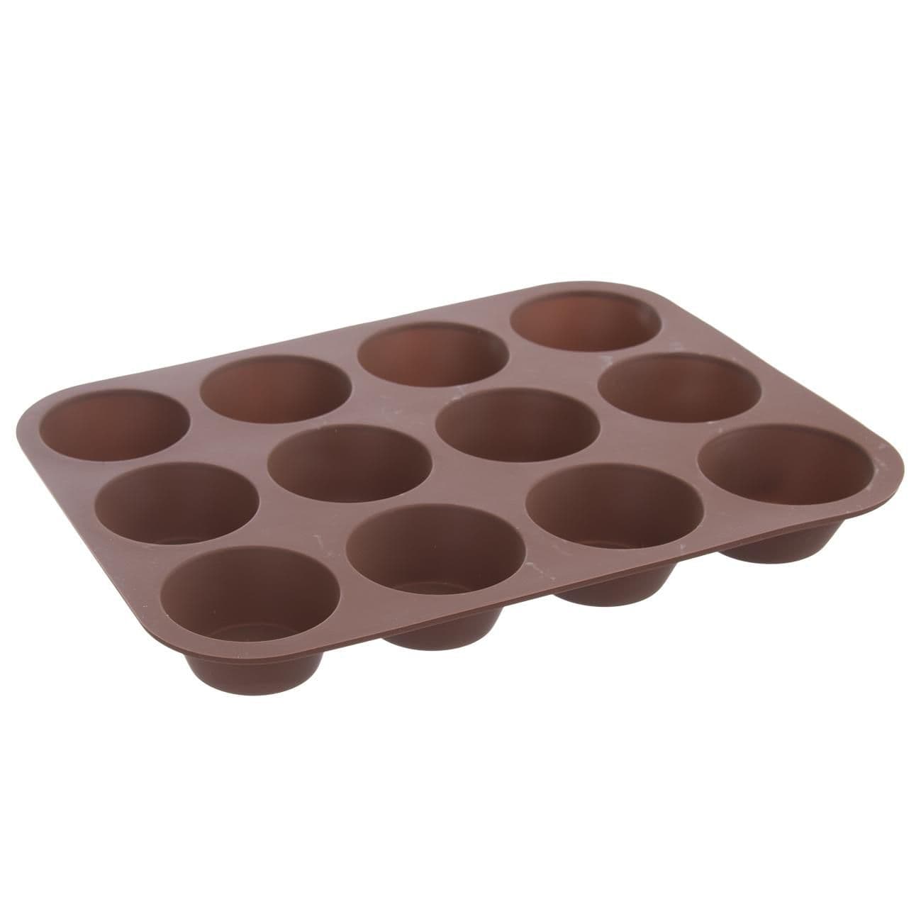 Orion Forma silikon muffiny 12 hnědá