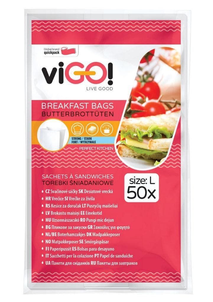 Vigo Quickpack Sáčky papírové19x22cm 50 ks