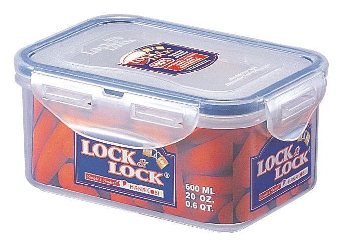 Dóza na potraviny lock 600ml plast