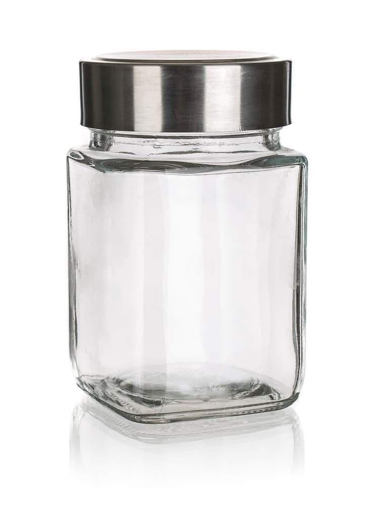 Banquet Dóza skleněná AKCENT 300 ml, nerez víčko
