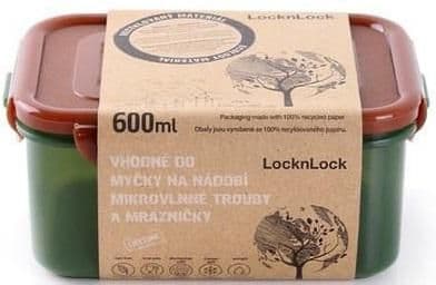 Dóza na potraviny Lock ECO plast 15,5x11x7cm 600ml