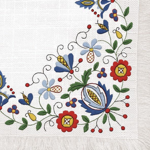 Ubrousky MAKI 33 x 33 cm kytky folk 2