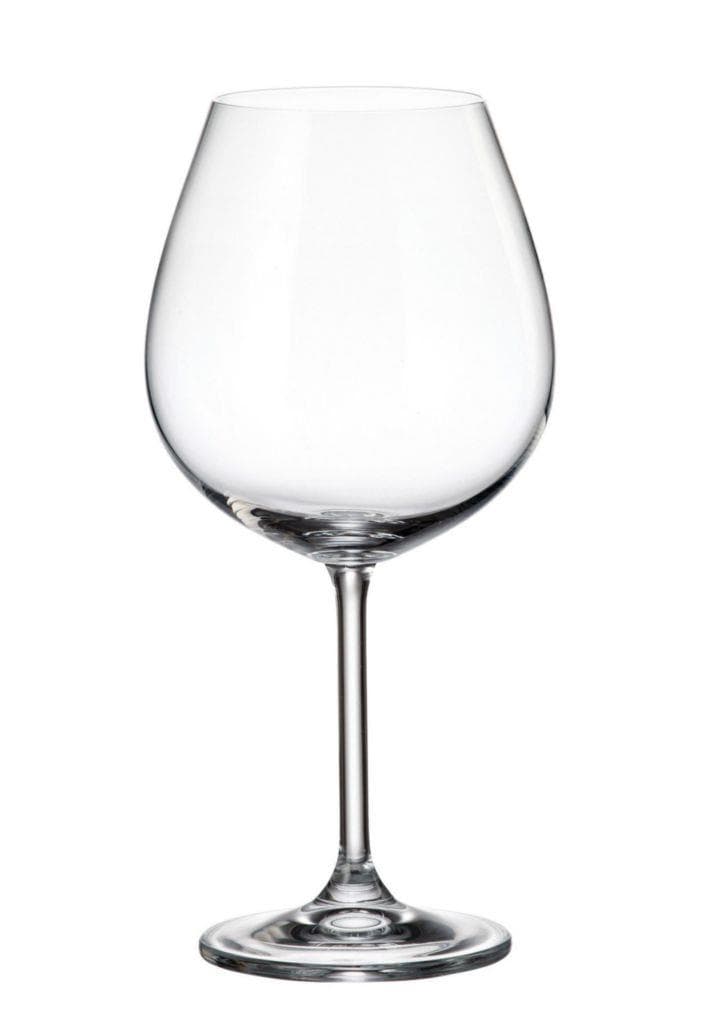 Crystal Bohemia Sklenice na červené víno Colibri 650ml 6 ks