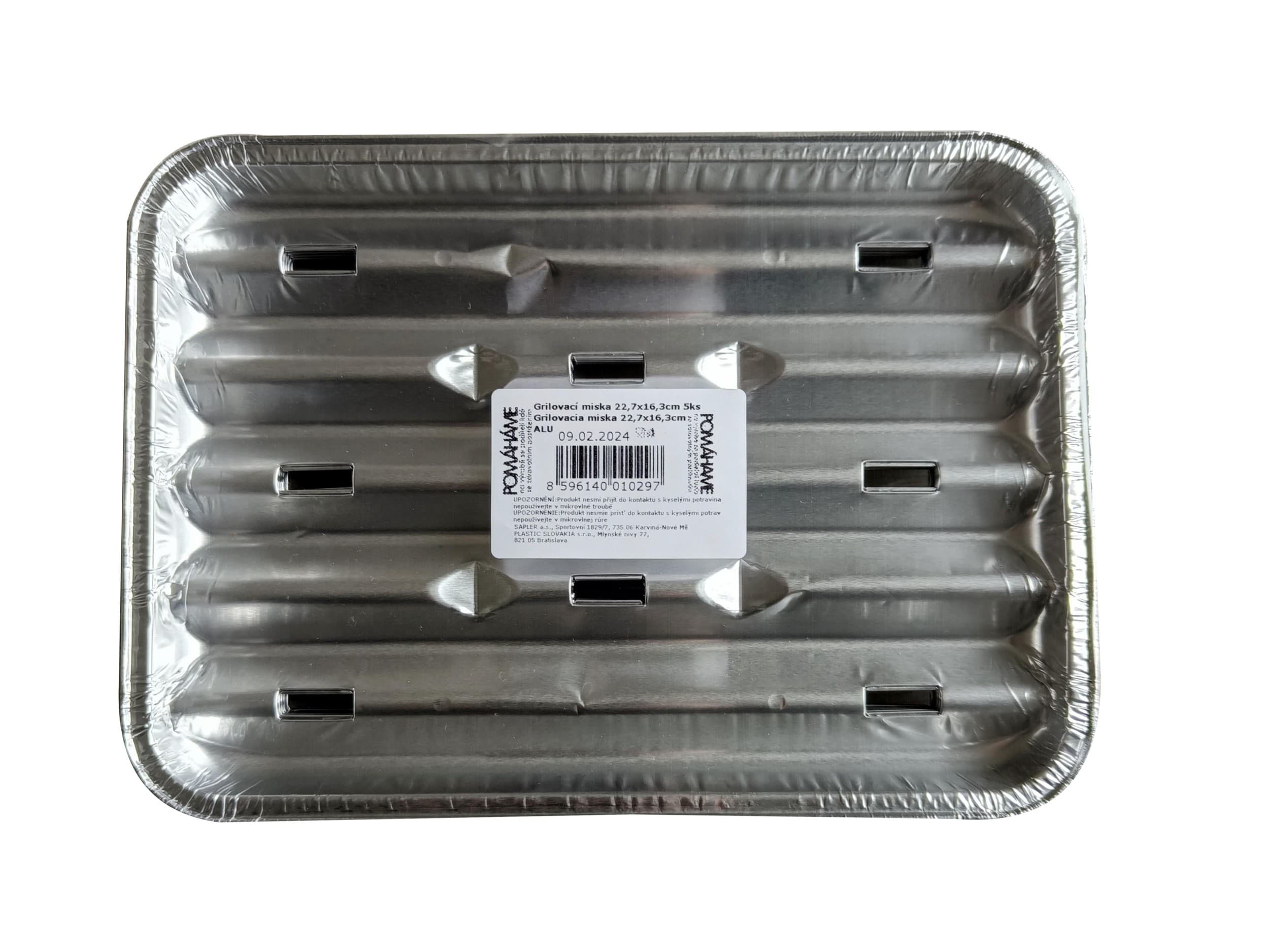 Balis Party ALU grilovací miska mini 5ks K25