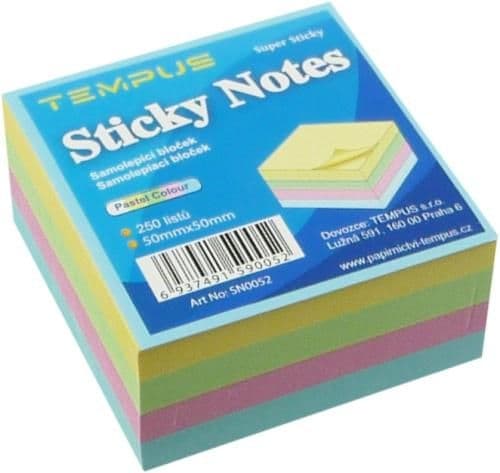 Notes 50 x 50 mm 250 ks