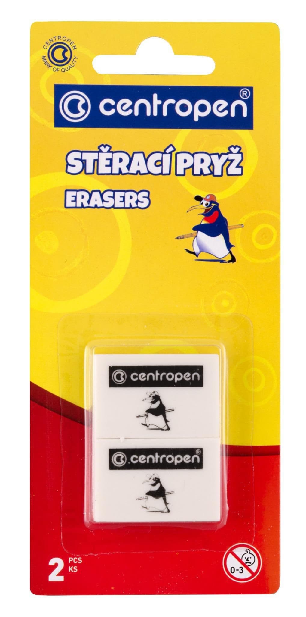 Centropen Stěrací pryž 2 ks
