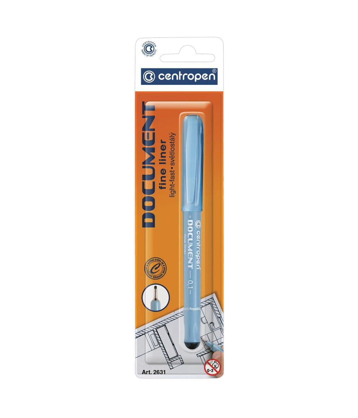 Centropen Liner 2631 grafic 0,5 mm 1 ks