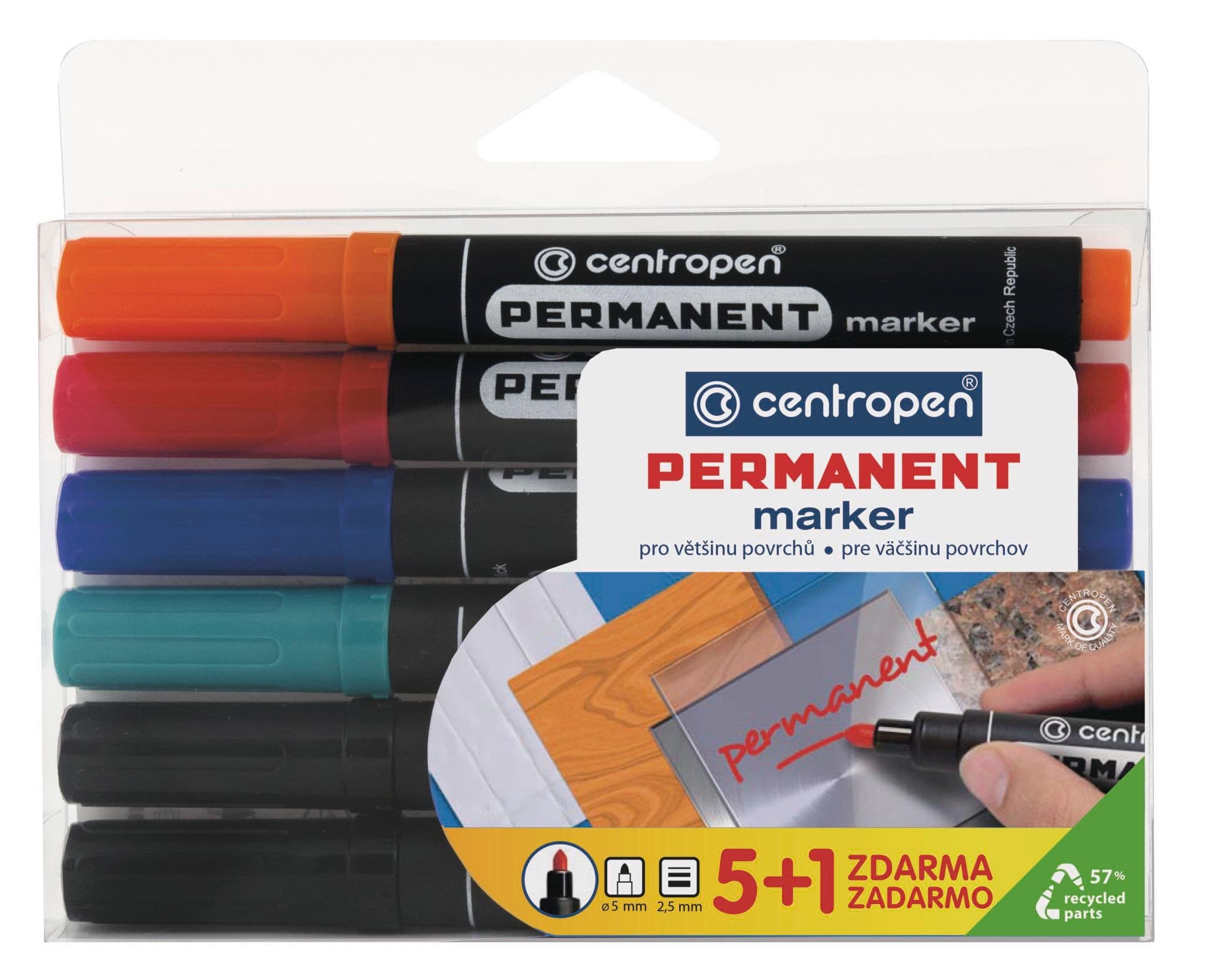 Centropen Značkovač permanentní 8566