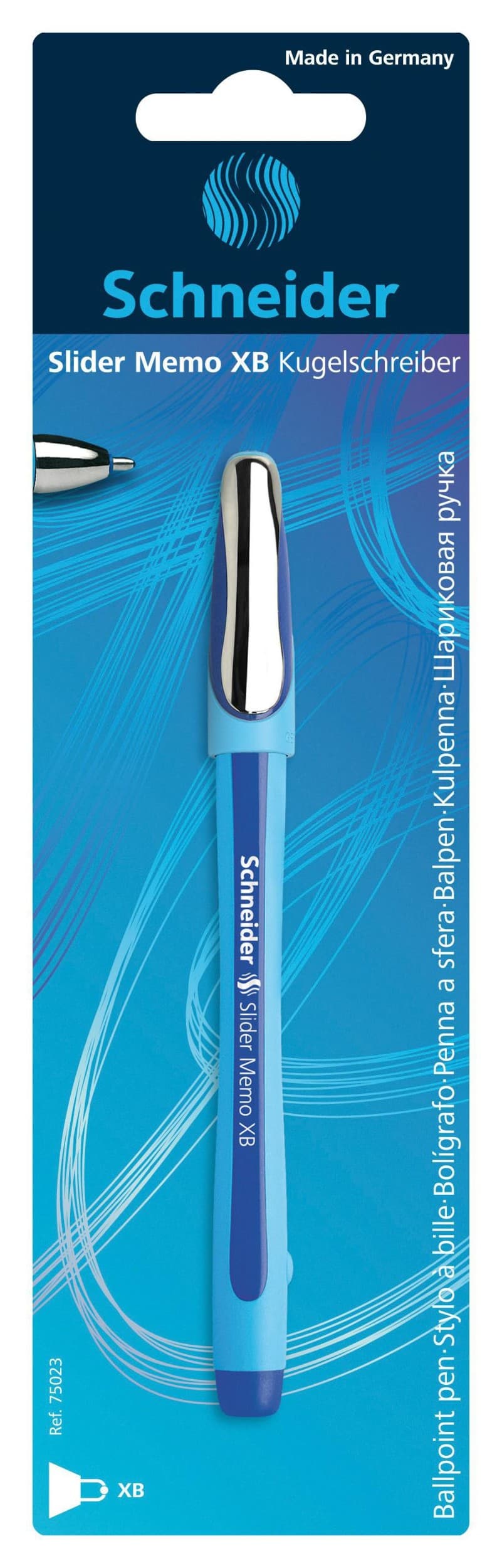 Schneider KT Slider Memo XB modrá 1 ks