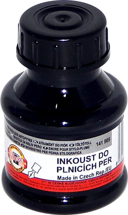 Koh-I-Noor Inkoust plnící černý 50 ml