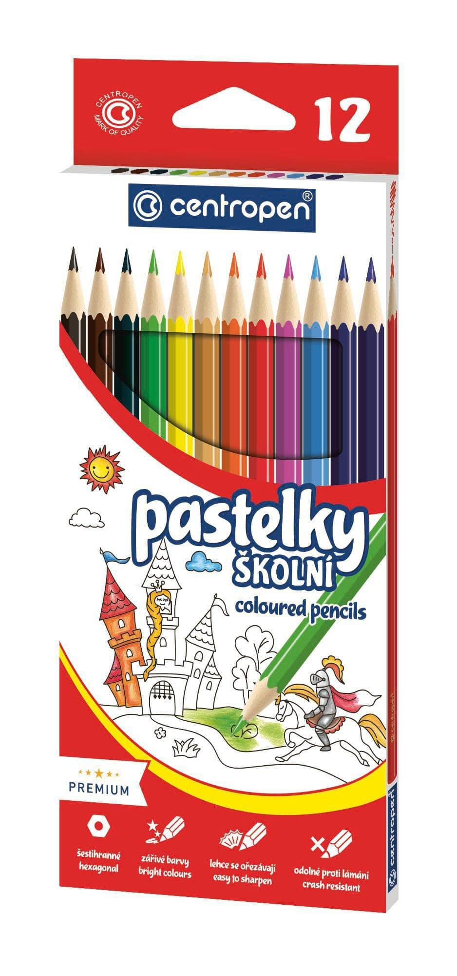 Centropen Pastelky 12 ks