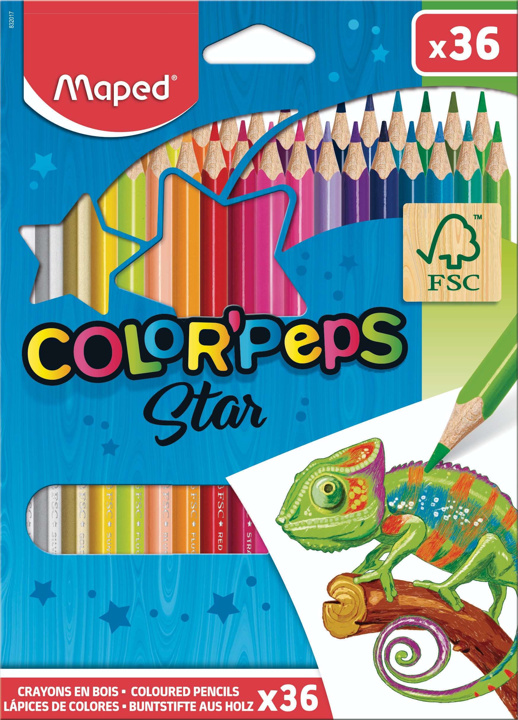 Maped Pastelky trojboké Color' Peps 36 ks