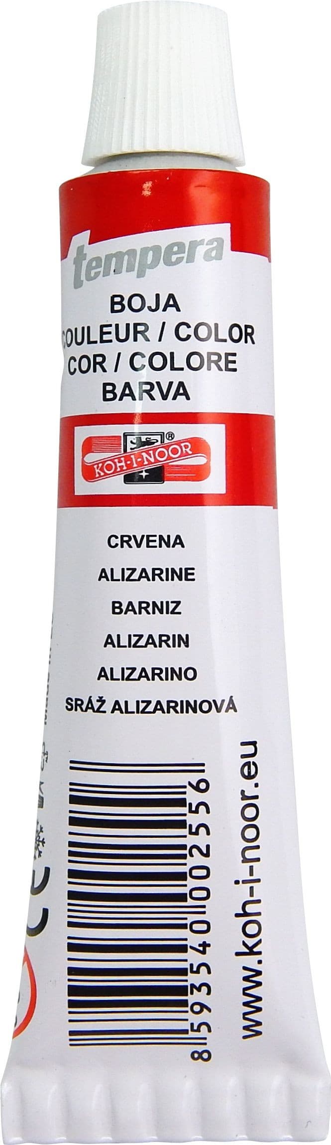 Koh-I-Noor Temperové barvy školní sráž alizarinová 16 ml
