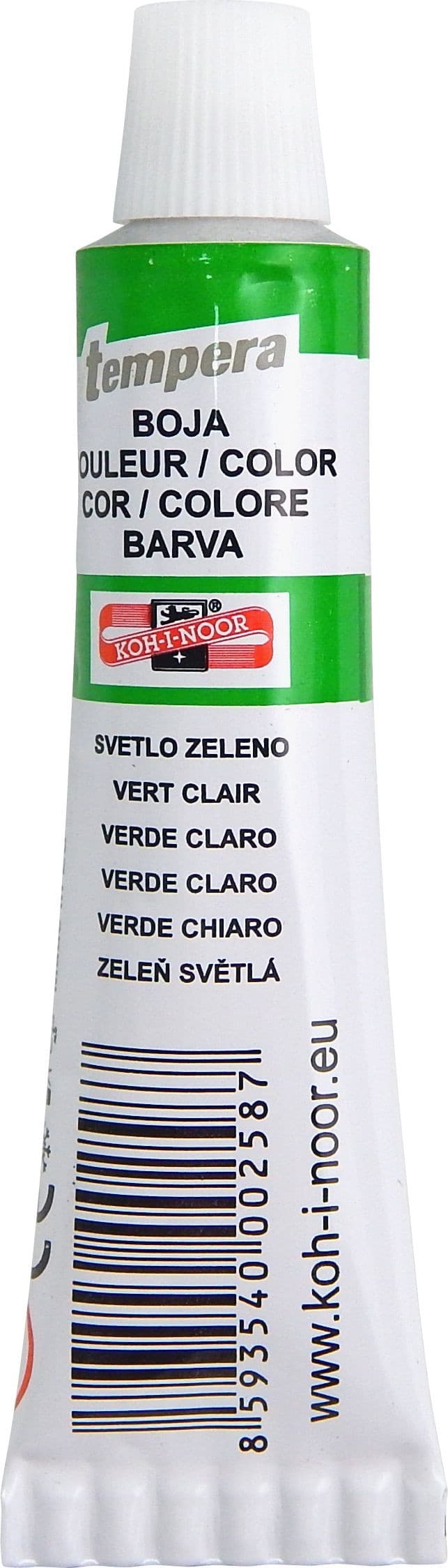 Koh-I-Noor Temperové barvy školní zeleň světlá 16 ml