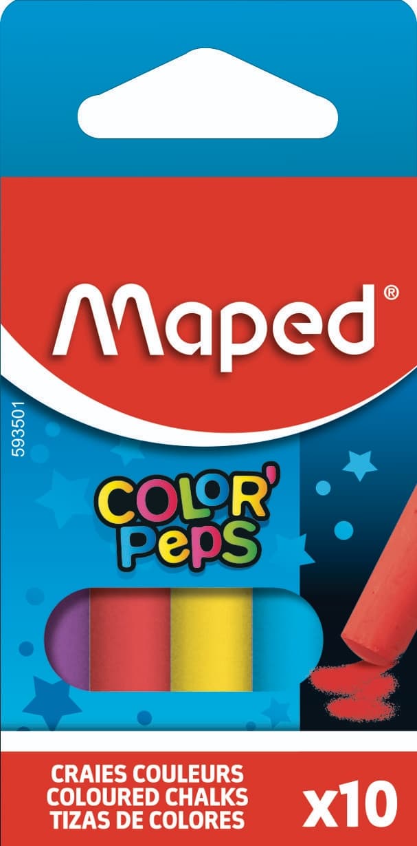 Maped Křídy barevné 10ks