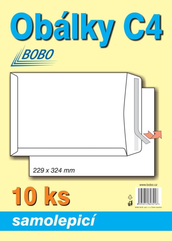 Samolepíci Obálky C4 10 ks