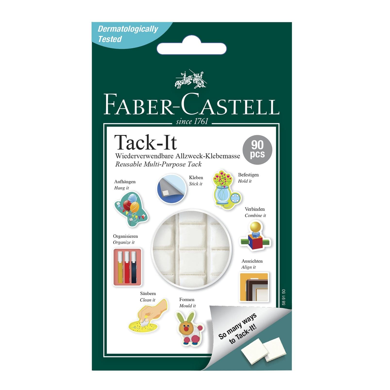 Faber Castell Lepicí hmota bílá TACK-IT 50 g