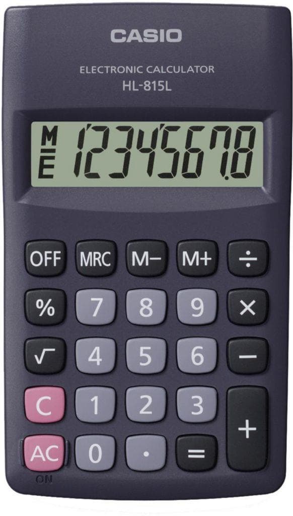 Casio Kalkulačka HL 815L BK černá