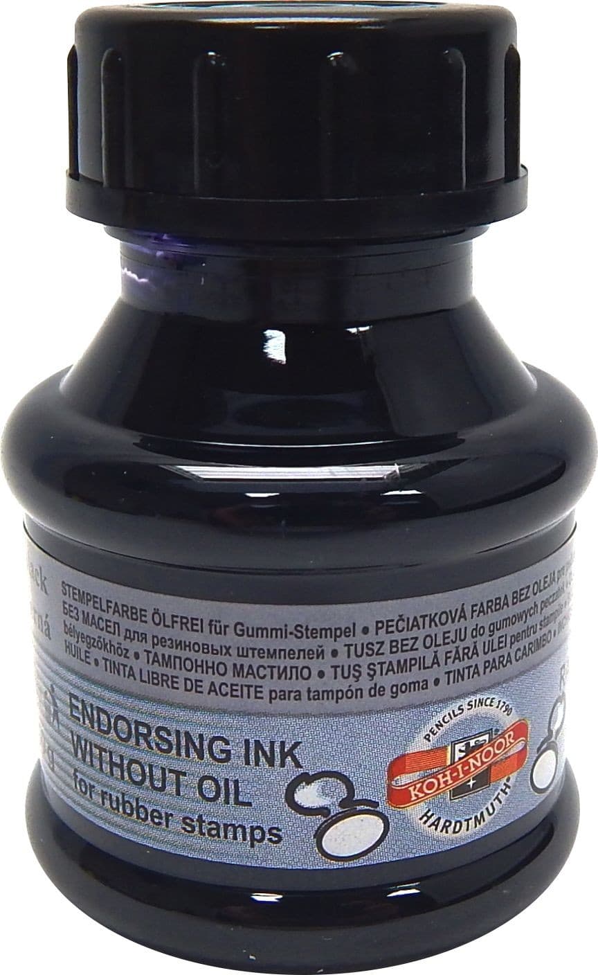 Koh-I-Noor Razítková barva černá 50 g