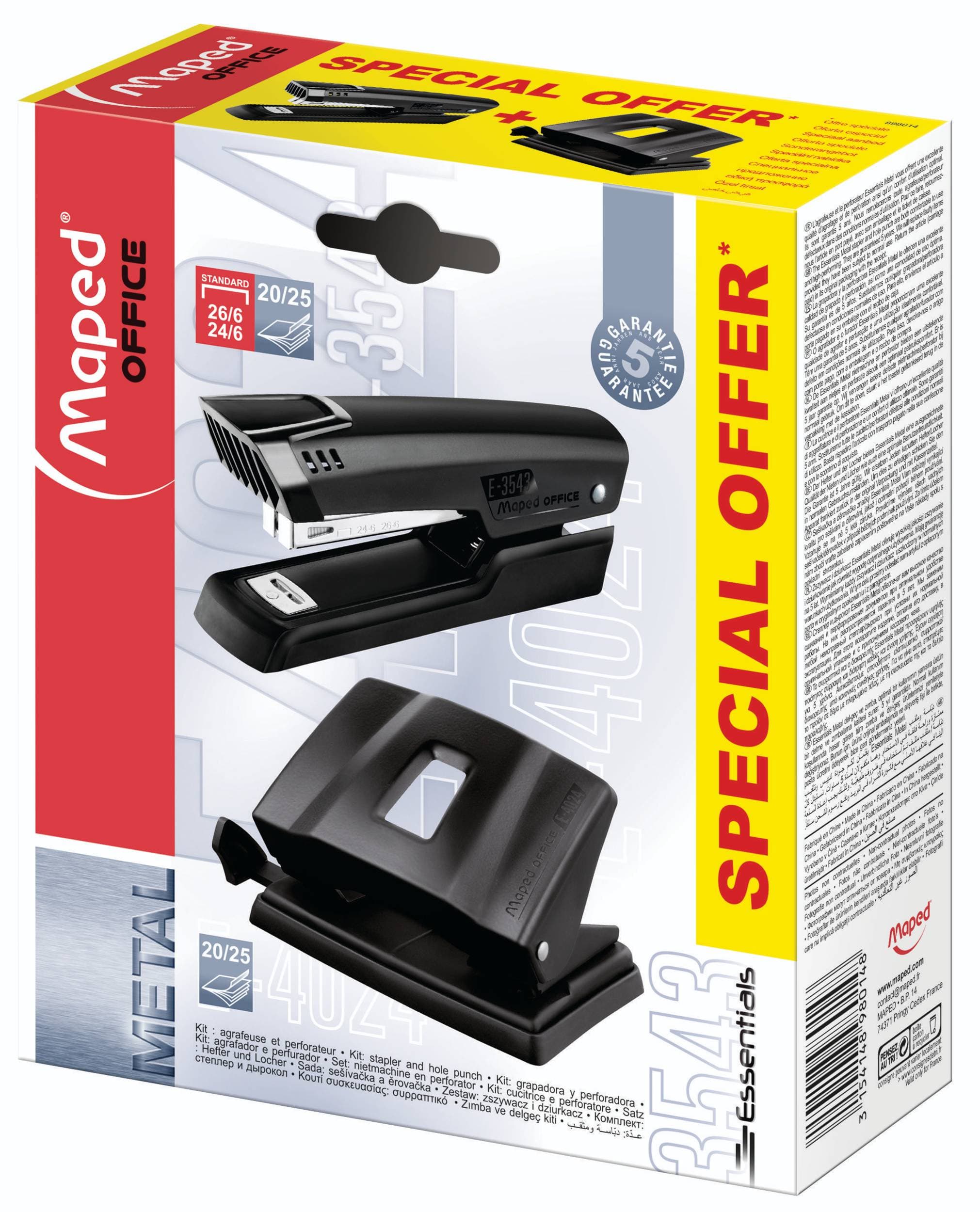 Maped Kancelářská sada Essentials Metal Set