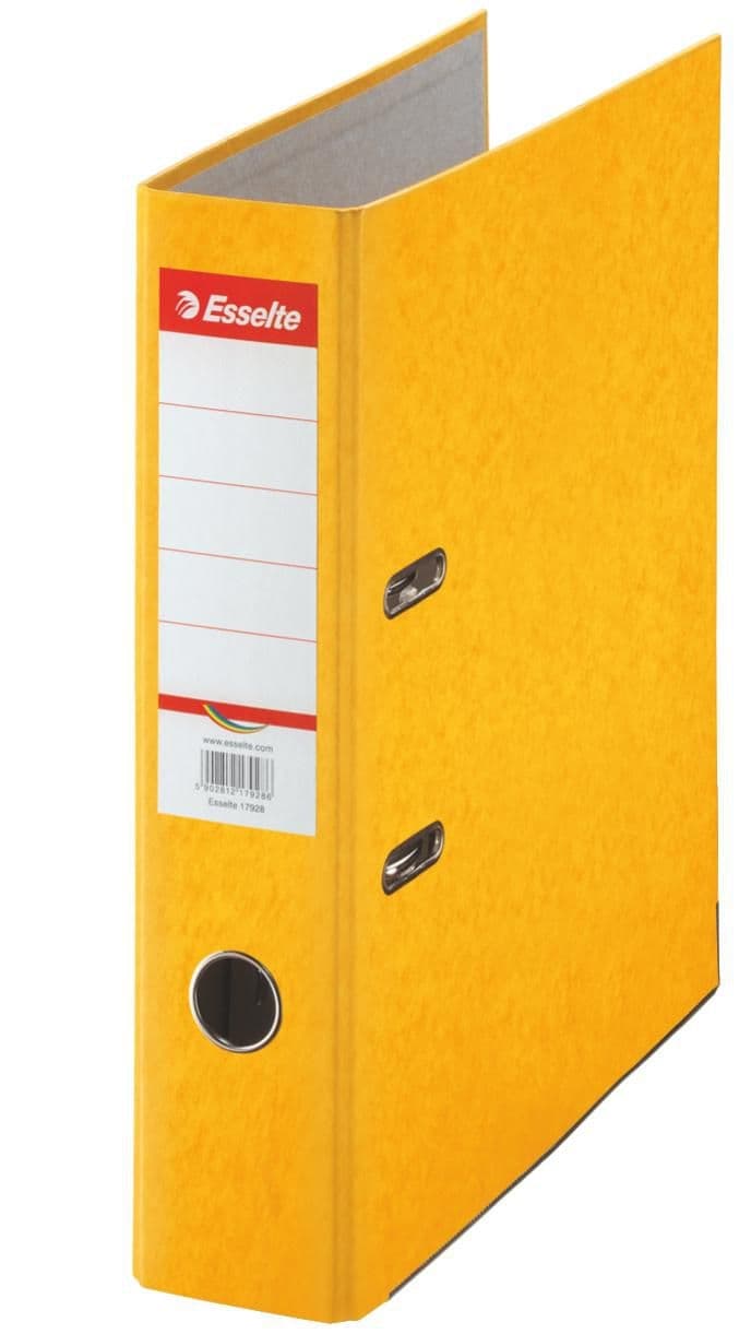 Esselte Pákový pořadač A4 8 cm 1 ks, žlutý
