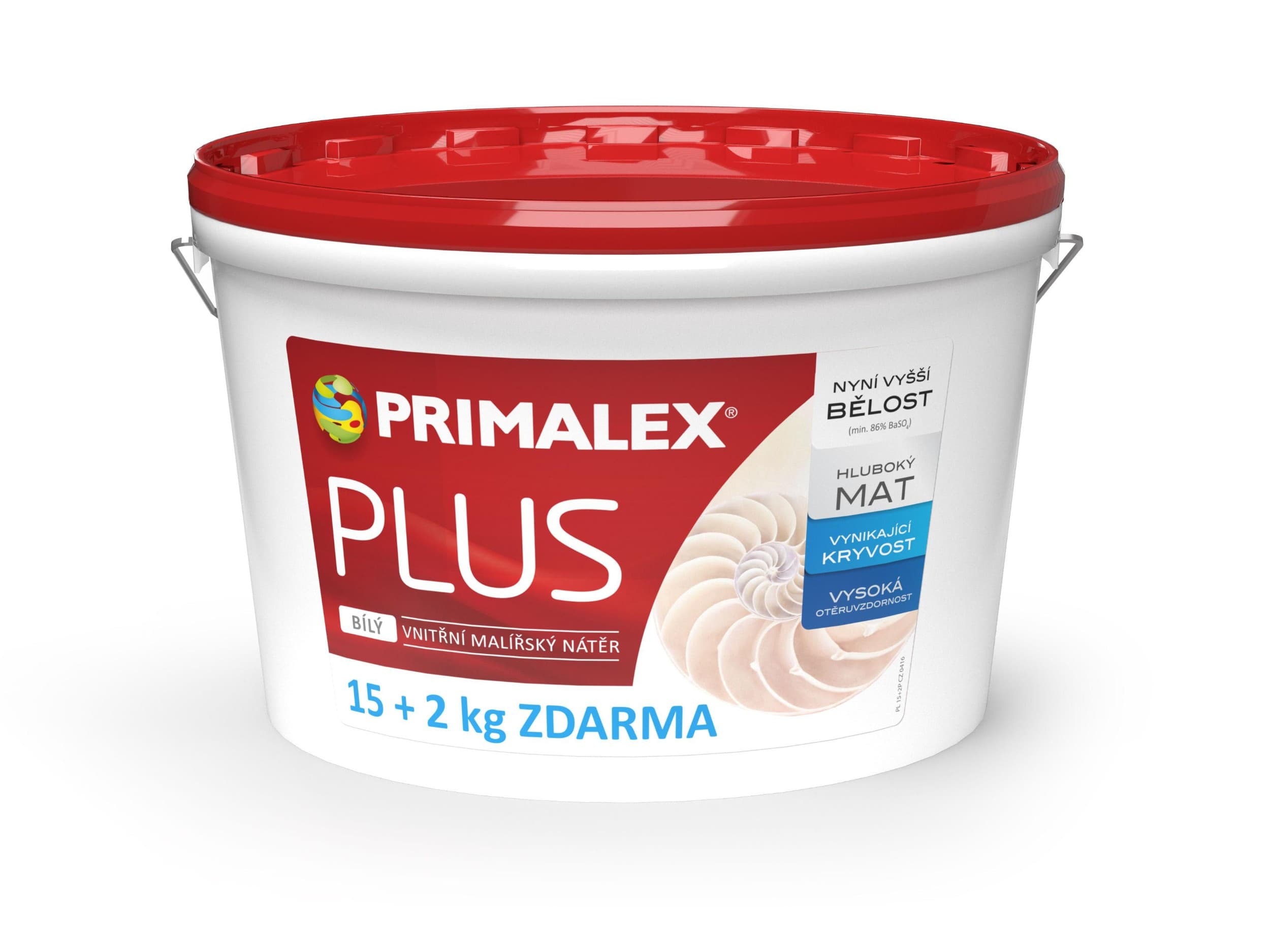 Primalex Plus bílý 15+2kg
