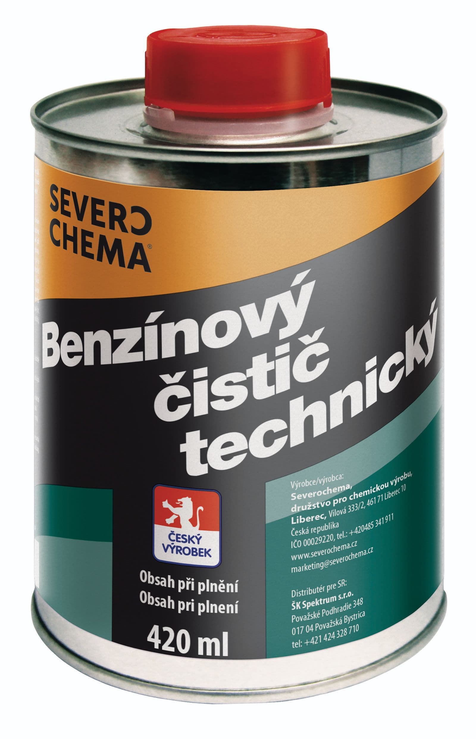 Technický benzínový čistič Severochema 420 ml