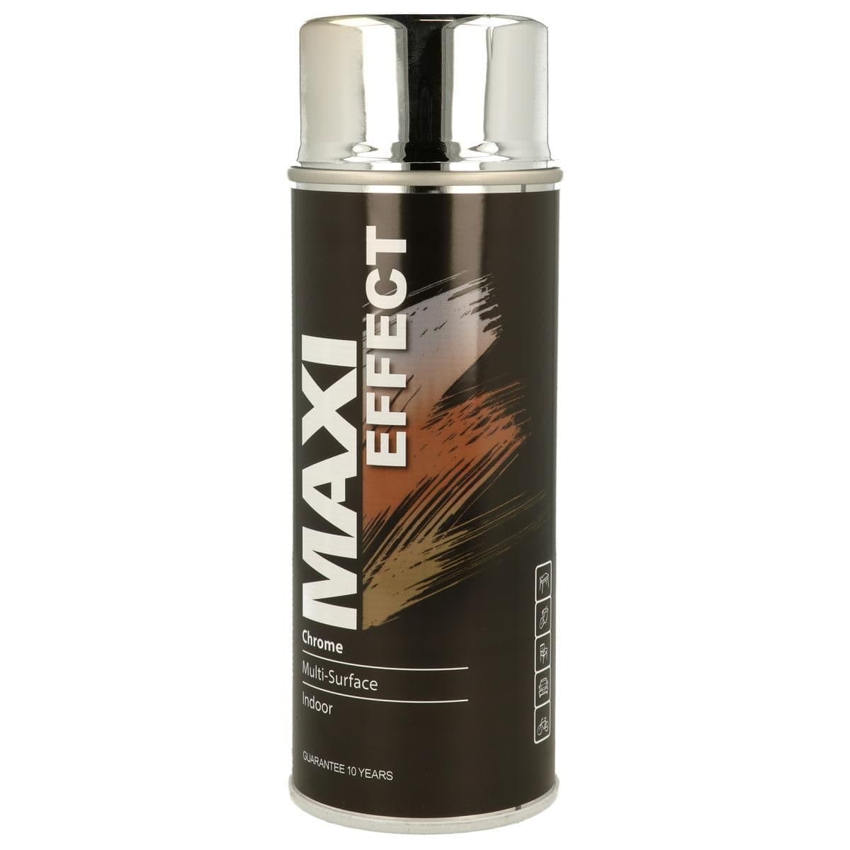 Sprej Maxi color Chrom efekt stříbrný  400ml