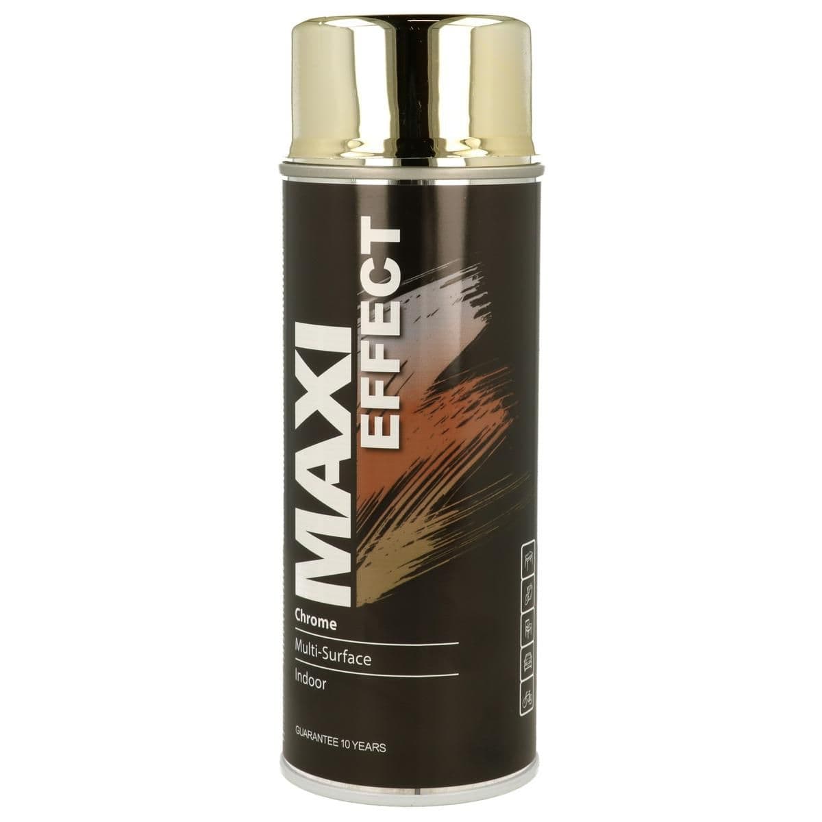 Sprej Maxi color Chrom efekt zlatý 400ml