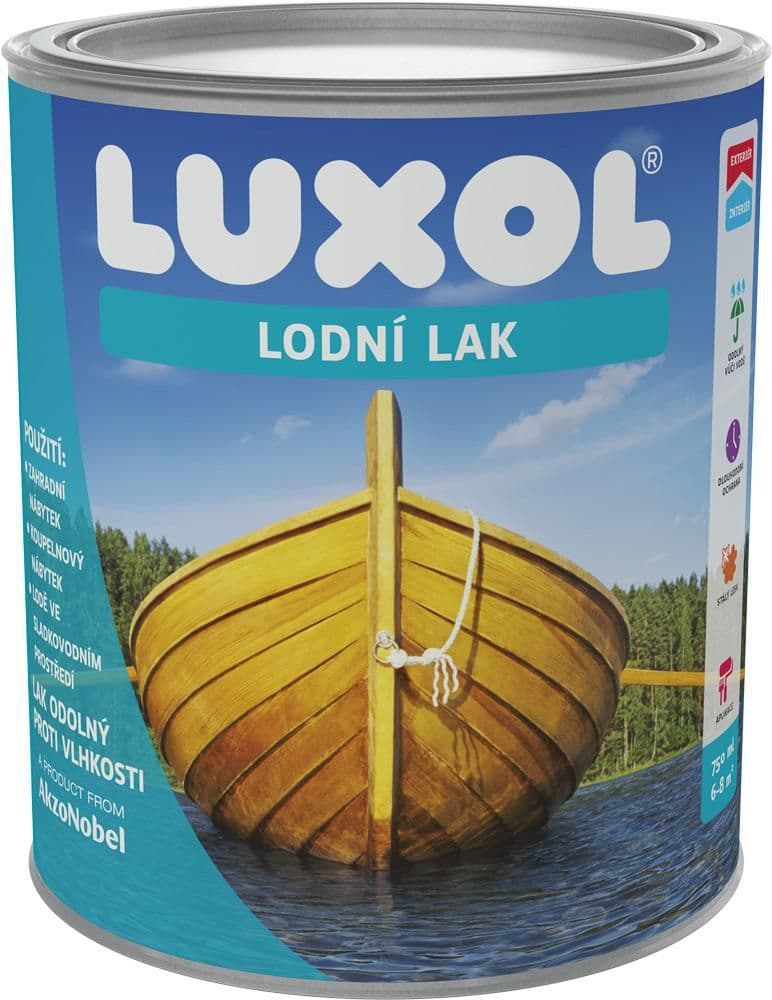 Luxol Lodní lak bezbarvý 0,75 l