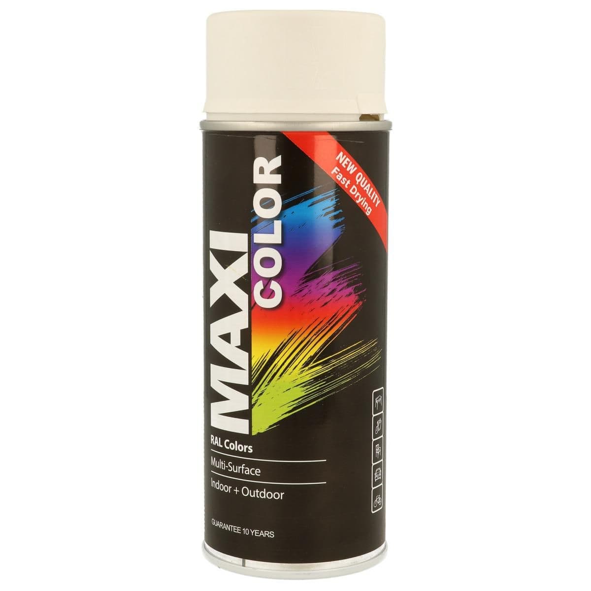 Sprej Maxi color RAL9010 mat 400ml