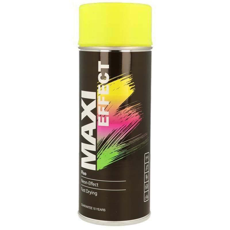 Sprej Maxi color Fluo žlutý 400ml