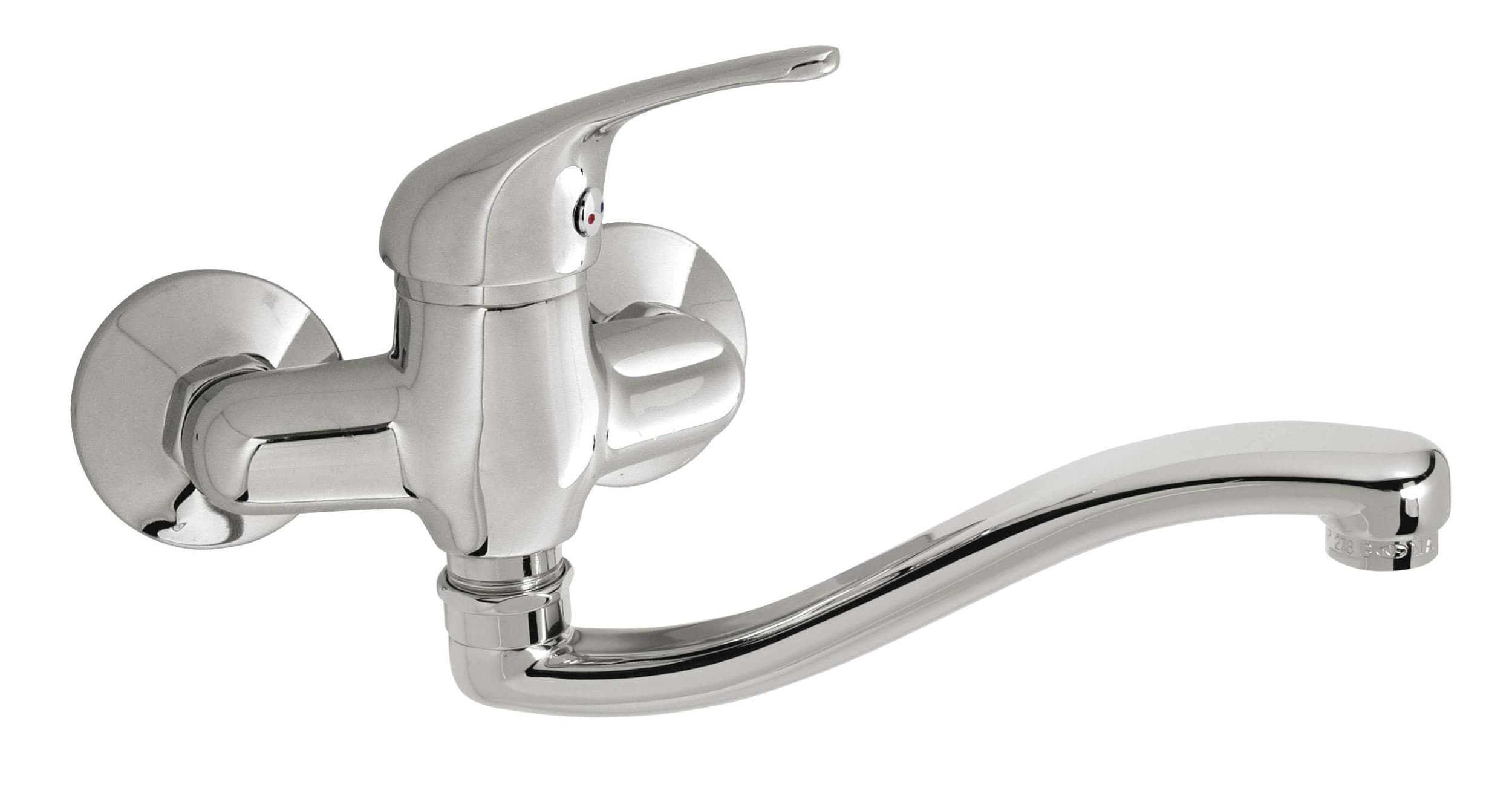 Novaservis Dřezová elegantní umyvadlová baterie Titania Iris chrom 100mm