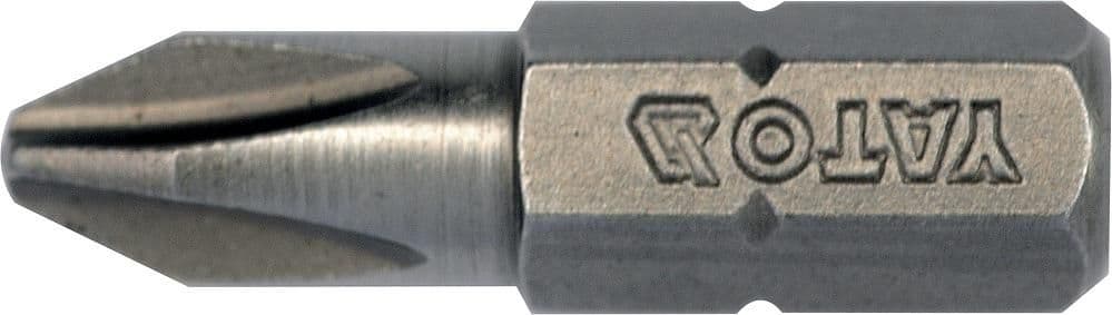 Yato Bit křížový 1/4" PH2 x 25 mm 10 ks S2