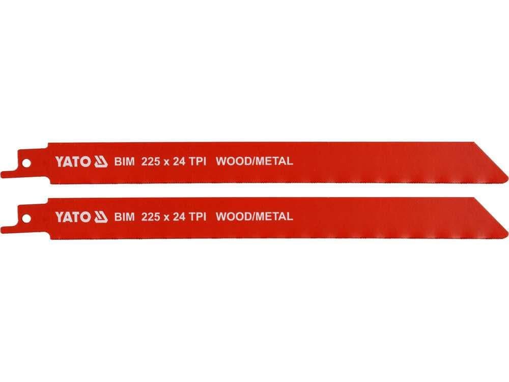 Yato Pilové listy BIM 225mm 24TPI 2ks