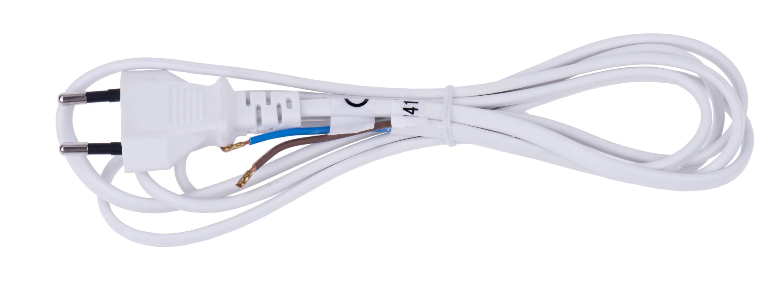 Emos Flexo šňůra bílá PVC 2 x 0,75 mm 3 m