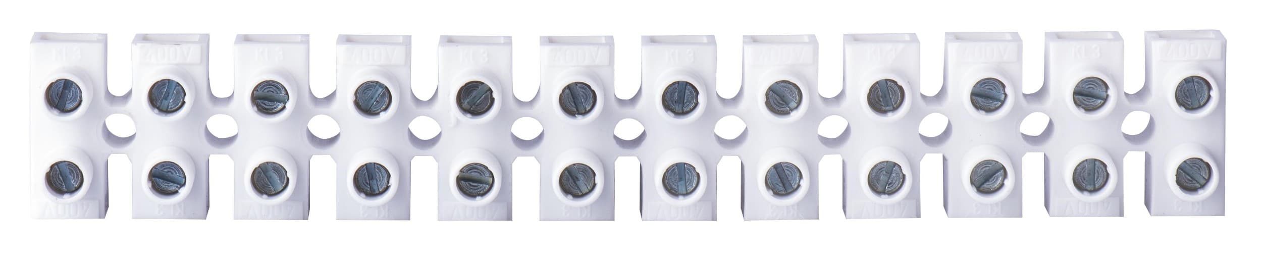 Svorkovnice 12 x 10 mm bílá