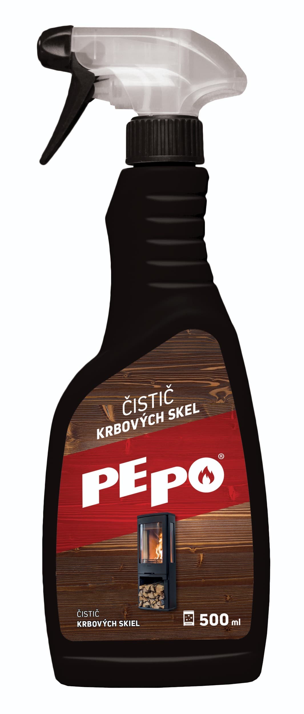 Pe-Po Čistič krbových skel