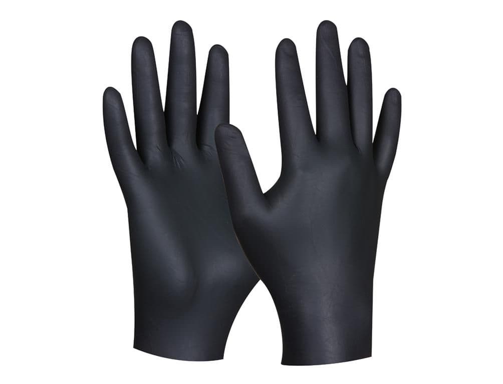 Rukavice BLACK NITRIL pracovní vel. 8, 80ks