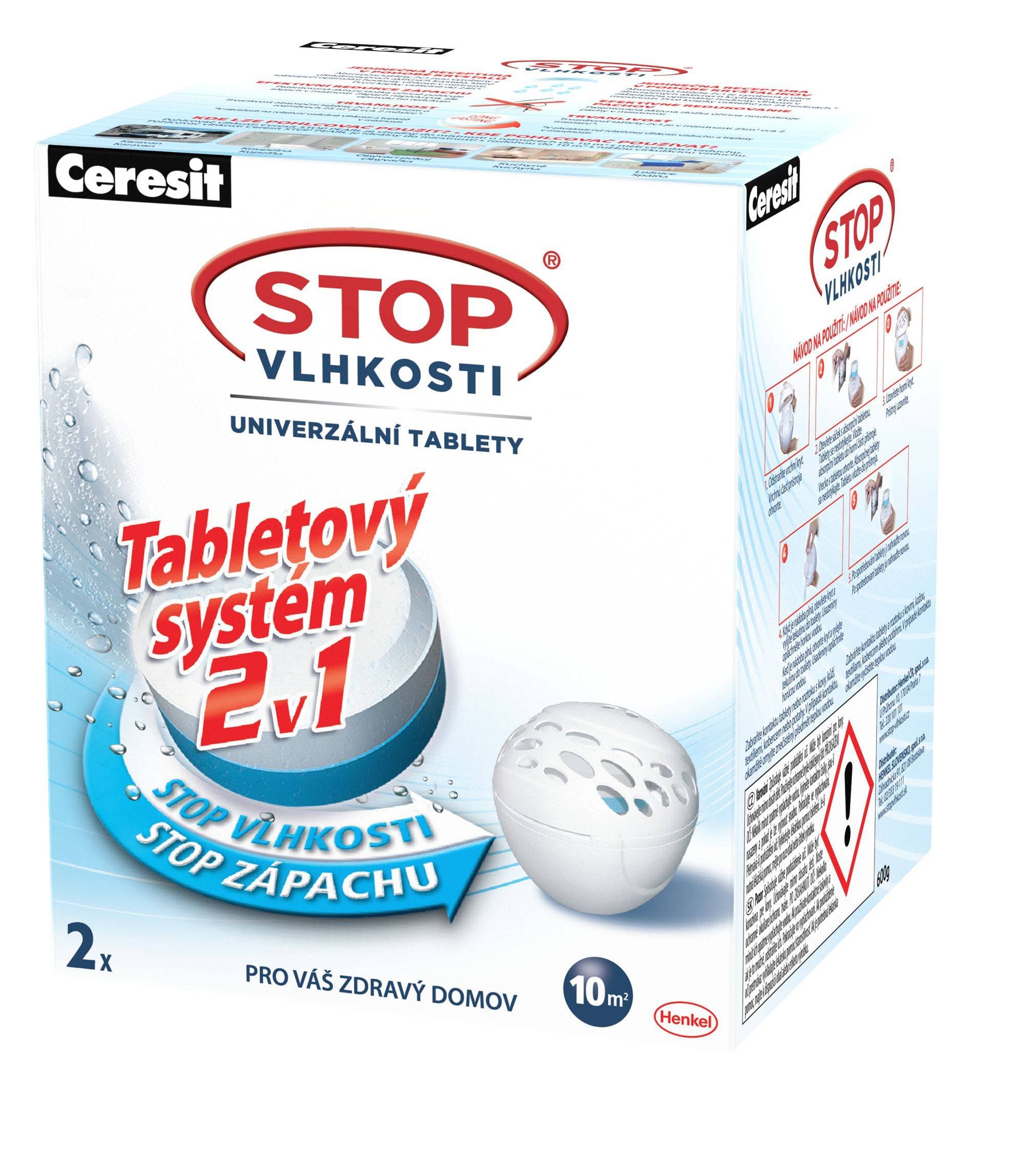 Ceresit Stop vlhkosti 2v1 2x300g