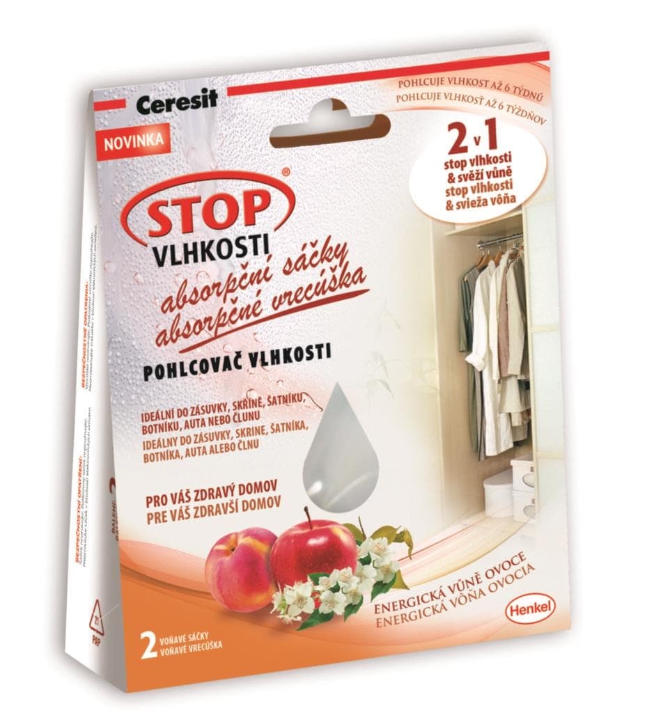 Ceresit Stop vlhkosti energické ovoce 2 x 50 g