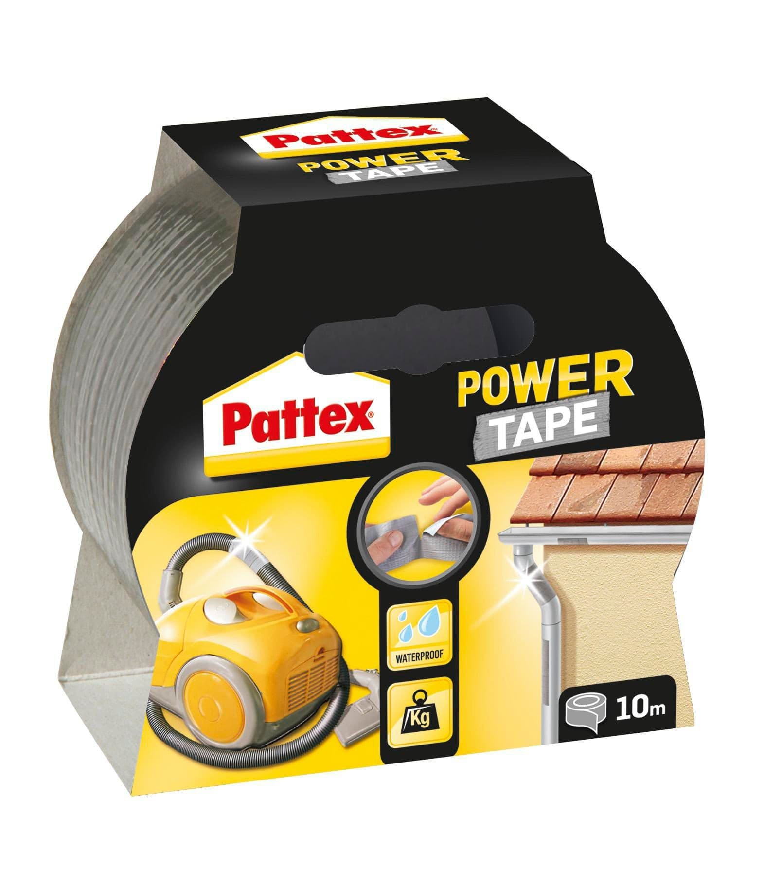 Pattex Textilní páska stříbrná 50 mm x 10 m