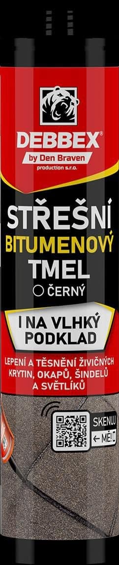 Střešní bitumenový tmel 310 ml